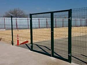 Panel Çit çift Kanat Kapı Montajı