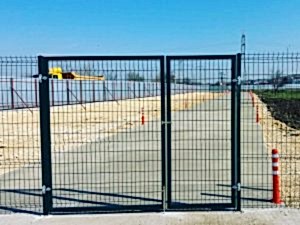 Panel Çit çift Kanat Kapı Montajı